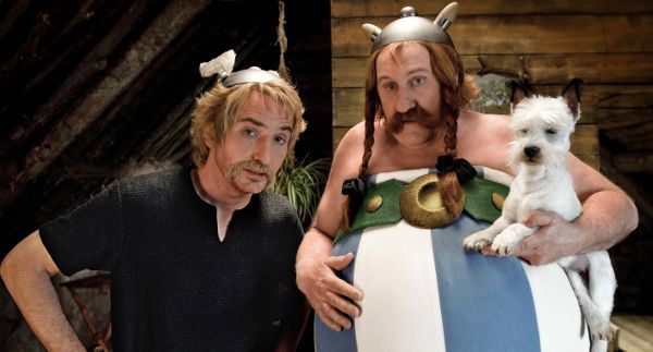 <b>Edoard Baer and Gérard Depardieu as Astérix and Obélix</b>