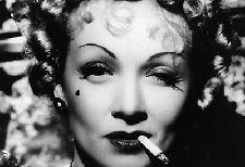Marlene Dietrich, one of Hollywood's most iconic women