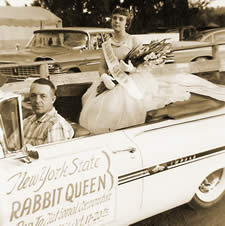 The first National Rabbit Queen