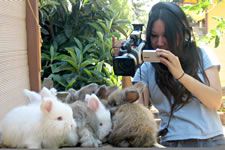 Director Amy Do and her fluffy subjects