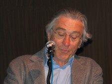 Robert De Niro opens the press conference