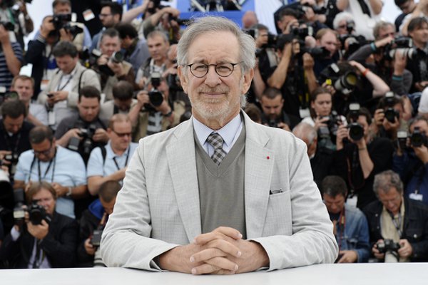 Head of the Cannes jury Steven Spielberg at the photocall <em>Photo: © AFP</em>