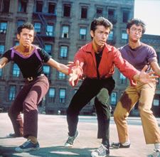 West Side Story used dance to tell story of street gangs