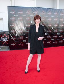 Hannah MdGill on the opening night red carpet in 2009