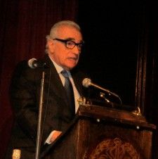 Martin Scorsese presenting the John Huston Award for Outstanding Achievement in Cinema <em>Photo: Anne-Katrin Titze</em>