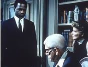 Sidney Poitier, Spencer Tracy and Katharine Hepburn in Guess Who's Coming to Dinner?