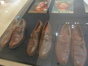 Hepburn's masculine-looking John Lobb brogues