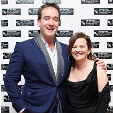 Matthew Macfadyen and Sharon Maguire before the European Premiere of Incendiary at the London Film Festival Photo: Dan Kitwood/Getty Images