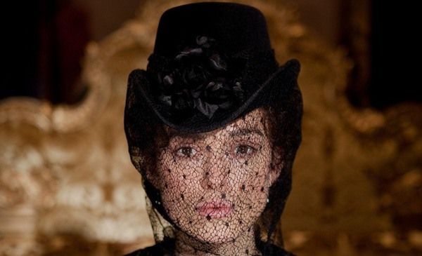<b>Keira Knightley's veiled character Anna Karenina in Joe Wright's adaptation</b>