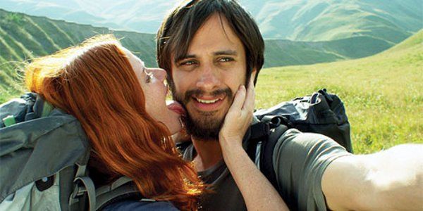 <b>Hani Furstenberg and Gael Garcia Bernal as Nica and Alex in The Loneliest Planet</b>