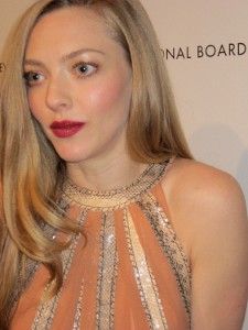 Amanda Seyfried decked out in Bottega Vaneta, in 90 minutes or less<em> Photo: Anne-Katrin Titze</em>