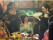 Shelley Conn, Veena Sood and Laura Fraser in Nina's Heavenly Delights