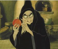 The witch in Snow White
