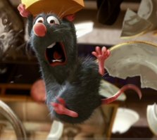 Things get hot in the kitchen for Remy in Brad Bird's latest Ratatouille