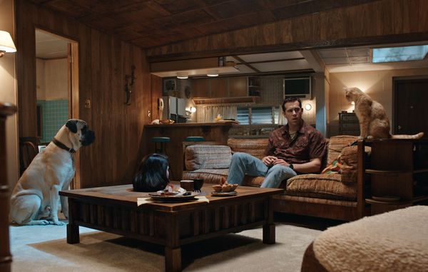 Ryan Reynolds and Gemma Arterton in The Voices