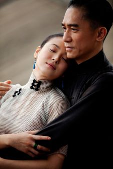 Tony Leung as Ip Man and Song Hye Kyo as his wife Zhang Yongcheng in The Grandmaster. 'I was lucky because I have a real character to work on.'