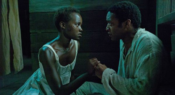 Lupita Nyong'o and Chiwetel Ejiofor in 12 Years A Slave.