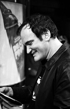 Longstanding GFT fan Quentin Tarantino visiting the cinema