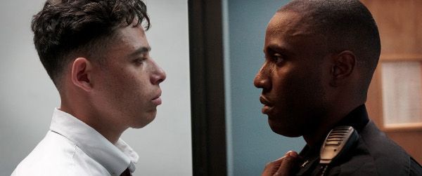 Anthony Ramos and John David Washington in Monsters And Men - This interwoven narrative explores the aftermath of a police killing of a black man. The film is told through the eyes of the bystander who filmed the act, an African-American police officer and a high-school baseball phenom inspired to take a stand.