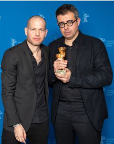 Synonyms director Nadav Lapid and producer Ben Said