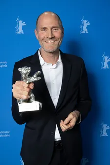 Lance Hammer with his Silver Bear Jury Prize. The director says: 'Accuracy is extraordinarily important'