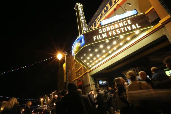 Egyptian Theatre in Park City where many festival screenings are held