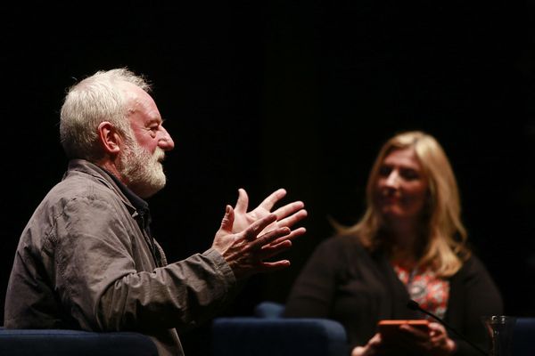 Bernard Hill speaking to Siobhan Synnot in 2017