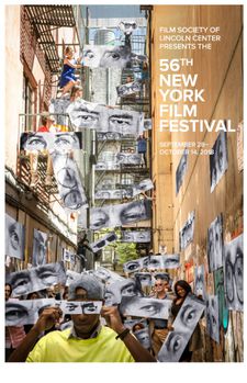 56th New York Film Festival poster designed by Ed Lachman and JR