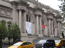 About Time: Fashion and Duration banner at The Metropolitan Museum of Art