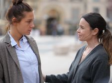 Adèle Exarchopoulos (left) and Elodie Bouchet nominated for best supporting actress Césars