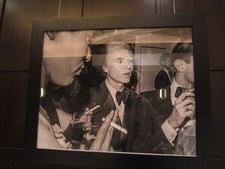 Andy Warhol at The Carlyle, 1971 by James Hamilton (Oak Room of The Algonquin)