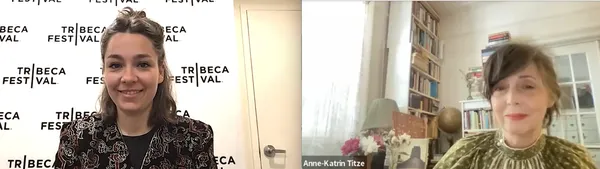 Dead Girls Dancing director Anna Roller with Anne-Katrin Titze on Alice Rohrwacher: “She’s really important to me and all the female filmmakers with this very distinctive style, like Andrea Arnold and Kelly Reichardt. I really look up to them.”