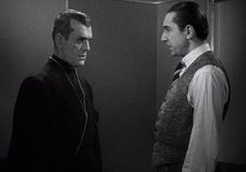 Ron MacCloskey on Boris Karloff and Bela Lugosi in Edgar G Ulmer’s The Black Cat: “We show clips from two films that are not necessarily horror, but disturbing. One is The Black Cat …”