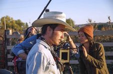 Joshua James Richards films Brady Jandreau as Brady Blackburn with Chloé Zhao directing