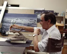 Carlo Rambaldi in his visual effects lab