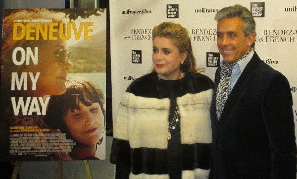Charles Cohen on Catherine Deneuve in On My Way: "an incredible performance by the iconic Catherine Deneuve."