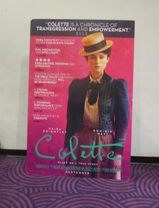 Colette US poster at the Angelika Film Center in New York