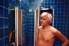 Jack Hazan on the David Hockney shower scene: "This is an antidote to Psycho."