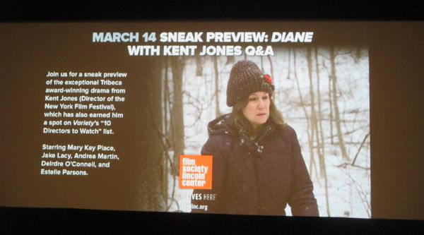 Diane director/screenwriter Kent Jones on his terrific cast: "I'm working on a movie with Andrea Martin? That woman is a genius. So is Mary Kay, obviously. You know, Joyce Van Patten, I just watched Mikey and Nicky before I made the movie."