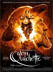 All ready for cinema screens: the French poster for The Man Who Killed Don Quixote
