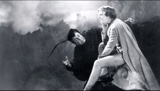 Emil Jannings with Gösta Ekman in FW Murnau’s Faust