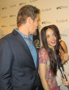 Ethan Hawke with Lorelei Linklater: "You always start to remember the picture more than you remember the event."