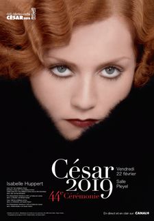 Face of this year’s Césars: Isabelle Huppert