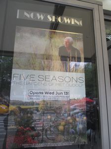 ‪Five Seasons: The Gardens Of Piet Oudolf‬ poster at the IFC Center