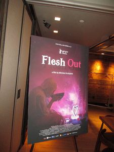 Flesh Out US poster at the Park South Hotel in New York