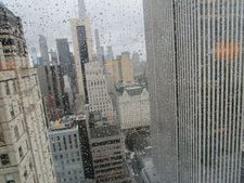 View from the 38th floor at the Four Seasons in New York