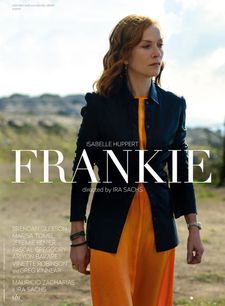 Poster for Ira Sachs’ Frankie with Isabelle Huppert…could be lining up for a Cannes berth.
