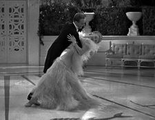 Fred Astaire and Ginger Rogers Dancing Cheek To Cheek in Top Hat