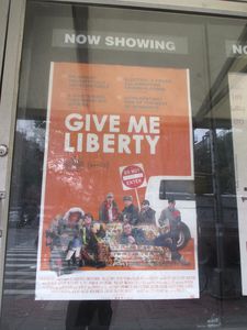 Give Me Liberty poster at the IFC Center in New York