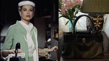Lisa Carol Fremont (Grace Kelly) and Anne-Katrin Titze’s Mark Cross bags